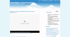 Desktop Screenshot of bulutbilisimi.com